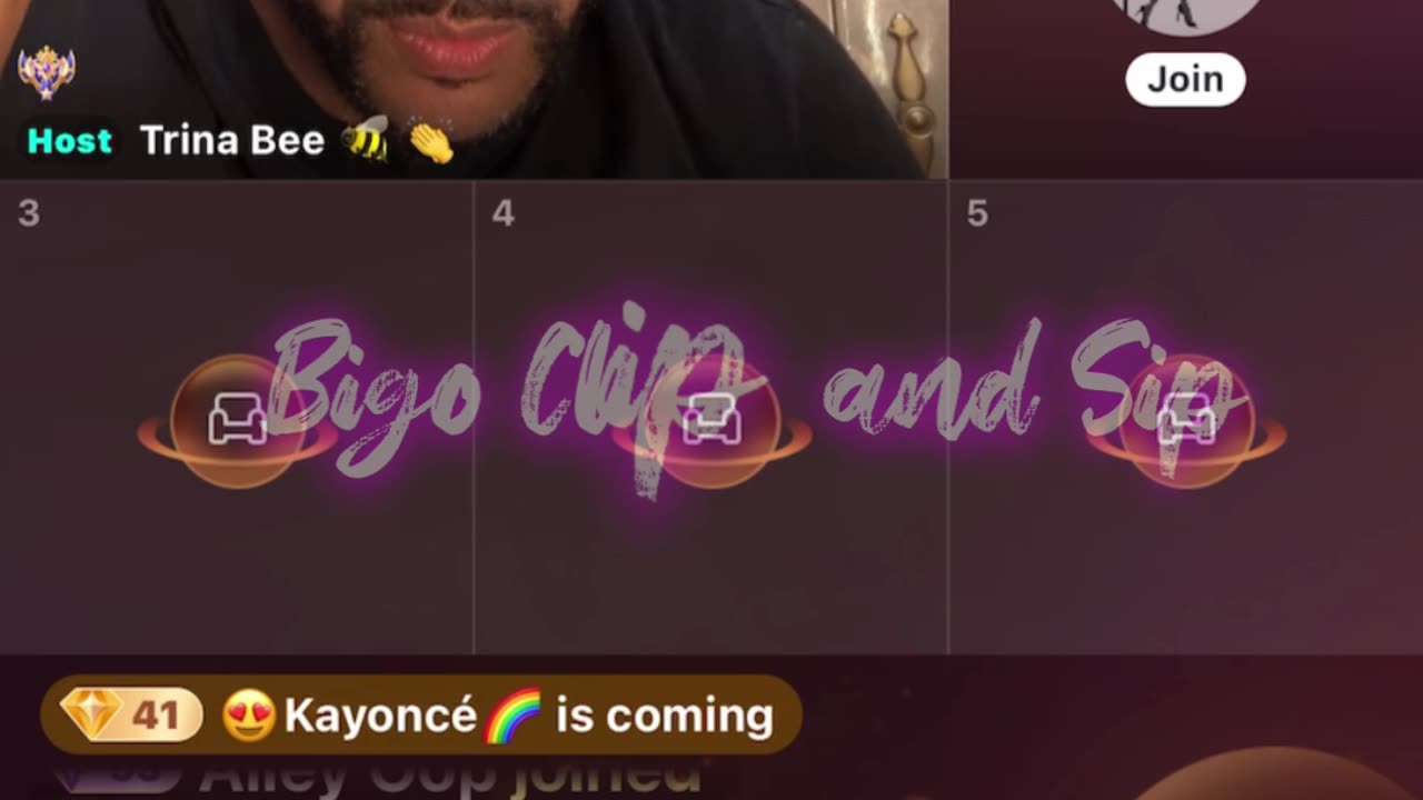 TrinaB upset after Sweets2Have leaves the live 2/28/25 #bigoclipandsip