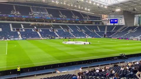 Porto vs Bayer Leverkusen. UEFA Champions League. Estadio do Dragao is all set for a magical evening