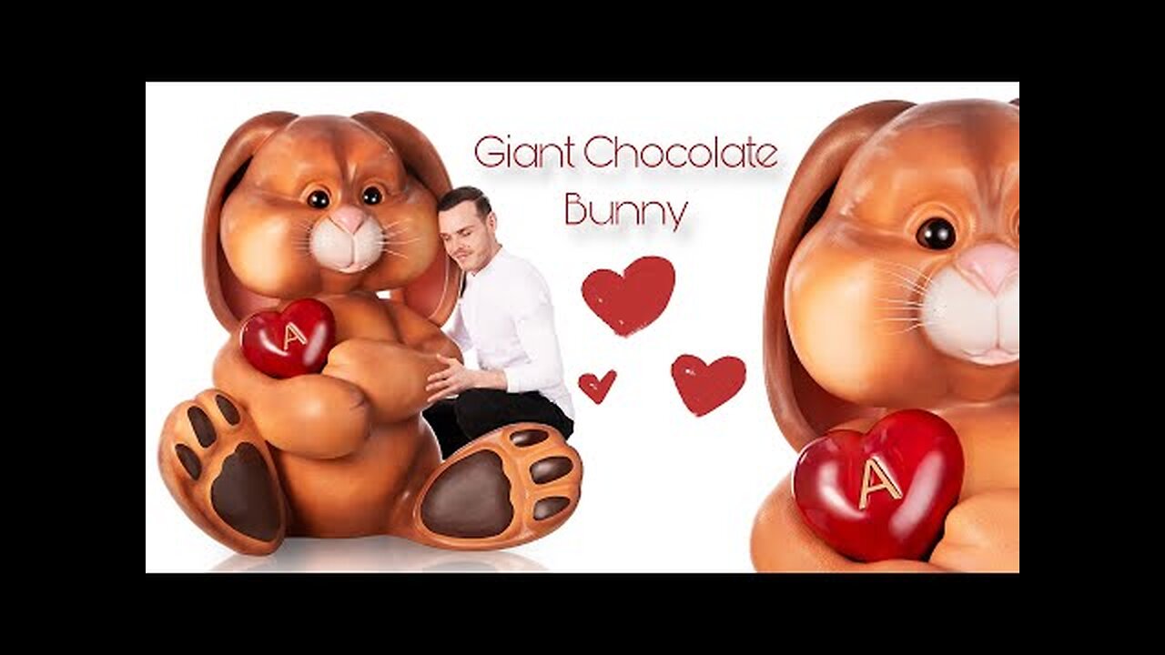 Giant Chocolate Bunny!