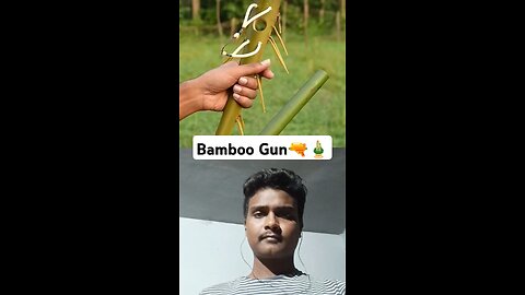 Bamboo Creations with NDate Plam Slingshots With Suman Reaction 😀🎍