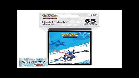 Pokemon: Deck Protectors: Greninja (65) Review