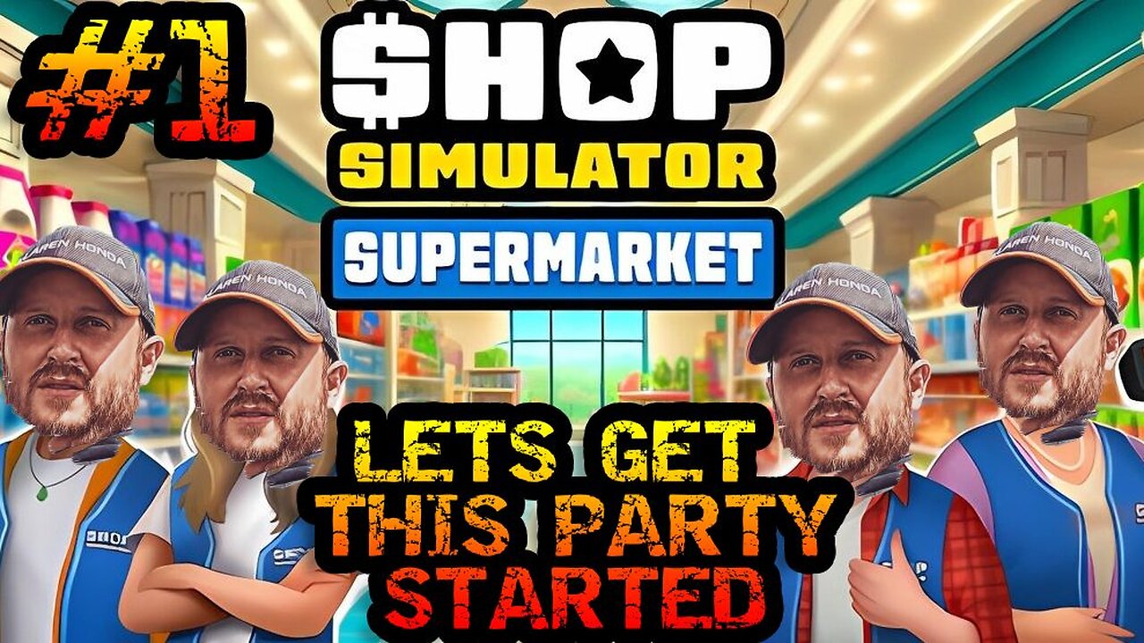 Shop Simulator Supermarket | PC | Episode 1 | GOTTA SELL SELL SELL