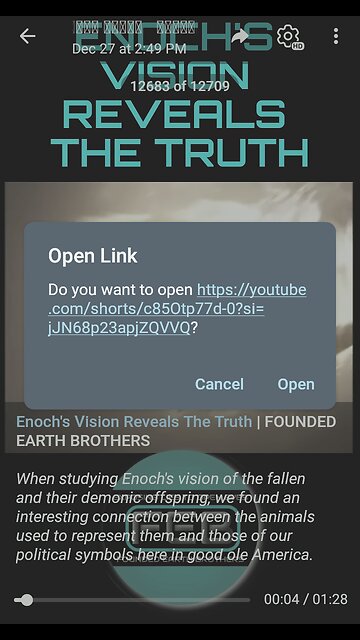 Documentary: Enoch's Vision