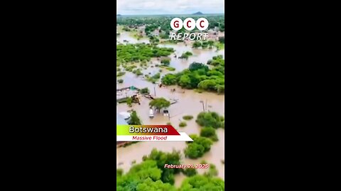 #Botswana #Flood #Tlokweng #destruction #anomaly #climatecrisis #weather #climatechange