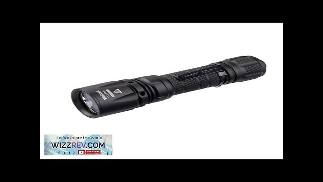 Weltool T12Plus "Nine Dragons" 3TAC Tactical Flashlight High Power 2000LM USB Rechargeable Review