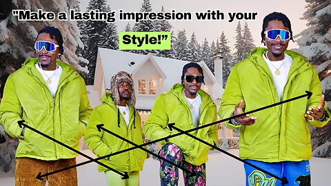 HOW TO STYLE AN OVERSIZED NYLON HOODED JACKET IN LIME