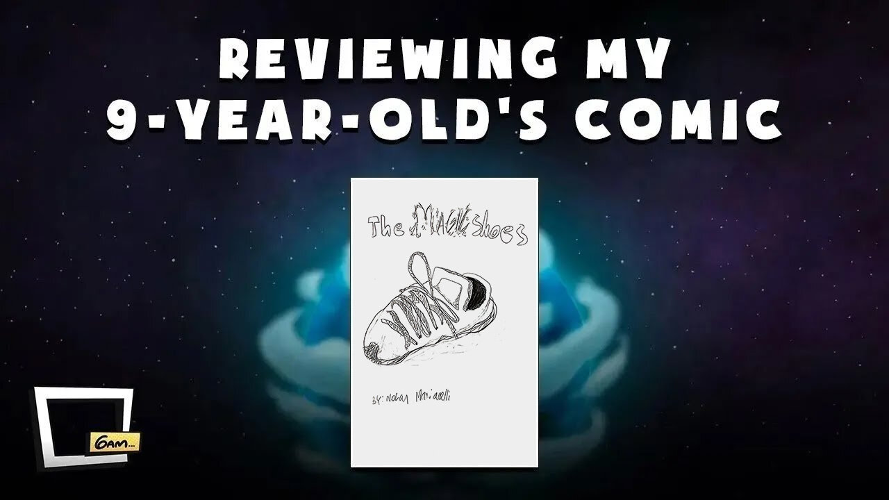 Reviewing my 9-Year-Old's Comics: Magic Shoes