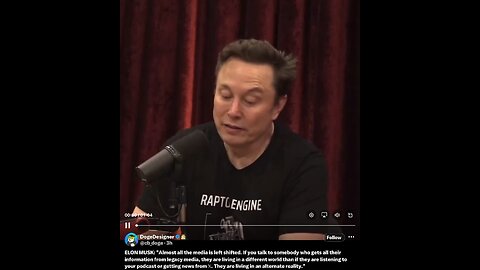 Elon on JRE (Clip) Partisan Media