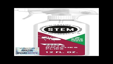 Stem Kills Ants Roaches And Flies: Plant-Based Active Ingredient Bug Spray Botanical Review