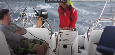 43 knots, bye bye Rileys Jocks (Sailing La Vagabonde) Ep. 31