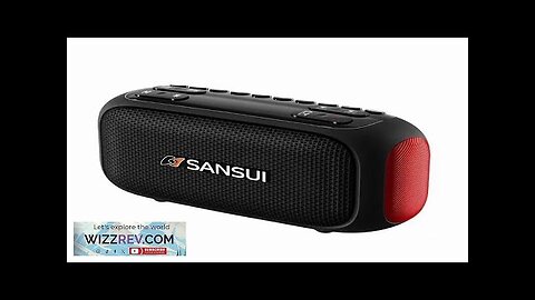 SANSUI F31 Mini bluetooth Speaker Dual 40mm Magnetic Speakers Bass Enhancement Unit Review