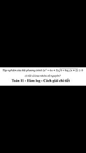 Toán 11: Tập nghiệm của bất phương trình (x^2-6x+5) √(8-log_2⁡(x+2) )≥0có tất cả bao nhiêu số nguyên