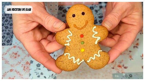 Receta INCREÍBLE de galletas de jengibre FÁCIL Y RÁPIDA