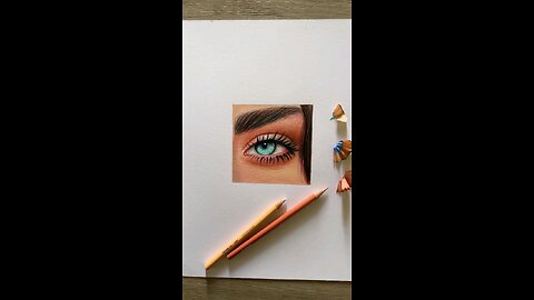 Drawing Realistic eyes 🎨