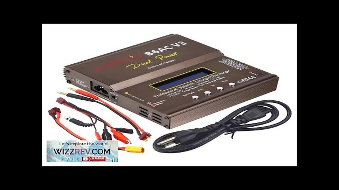 Imax B6AC V3 AC 100-240V 6A 80W Dual Power Smart Digital Balance Review