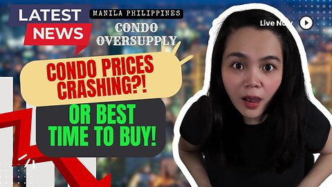 Metro Manila Condo Market CRASHING? 🤯 Or BEST Time to Invest?