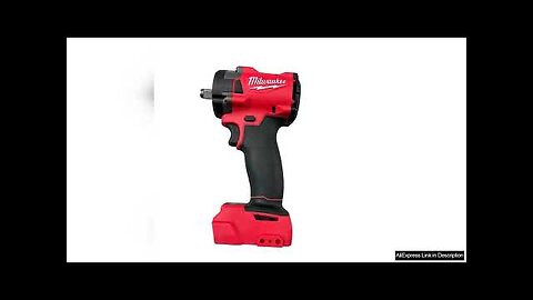 Milwaukee Brushless Cordless Electric Wrench 1/2 Car Truck Repair Screwdriver Impact Drill Review