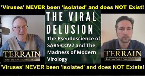 Dr Tom Cowan ft Dr Chris Brown 'Viruses' NEVER been isolated and does NOT Exist!