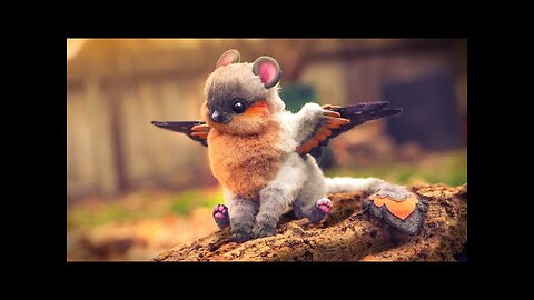 I Made A Baby Mouse Griffin l DIY Art Doll