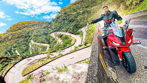 SUBINDO A SERRA DO RIO DO RASTRO COM MINHA NOVA S1000RR