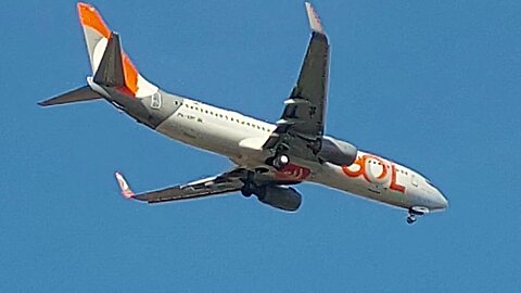 Boeing 737-800 PR-VBF coming from Salvador to Fortaleza