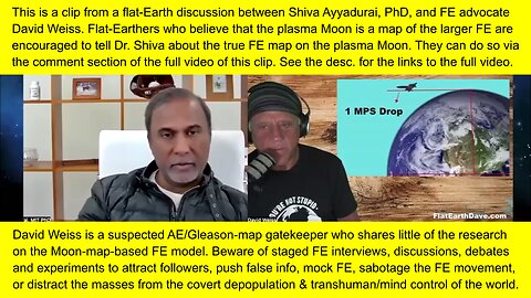 Tell Dr. Shiva Ayyadurai about the True Flat-Earth Map on the Plasma Moon! See the Video Description