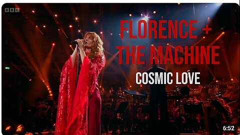 COSMIC LOVE FLORENCE LIVE