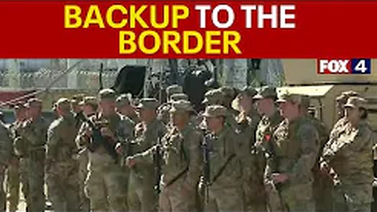 Pentagon sending 1,500 troops to US border; Texas DPS welcomes the help