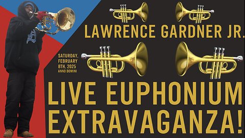 😮 LIVE Euphonium music 🎺 Lawrence Gardner Jr. 📻🎵 Redbone Raash Yasharahla Luis Fonsi Daddy Yankee 🇺🇸