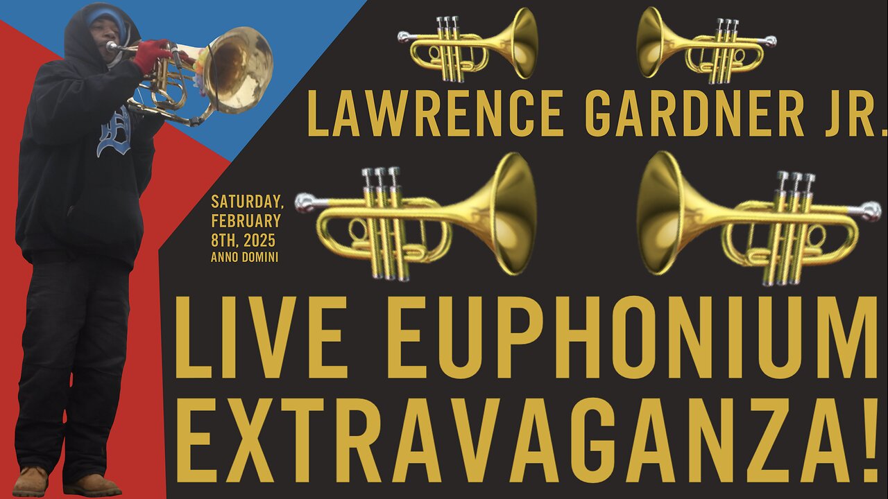 😮 LIVE Euphonium music 🎺 Lawrence Gardner Jr. 📻🎵 Redbone Raash Yasharahla Luis Fonsi Daddy Yankee 🇺🇸