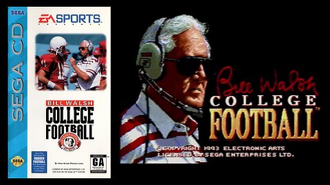 Bill Walsh College Football (SCD - 1993) playthrough 5/8 - Qualifier: Pittsburgh 80 vs. UCLA 82