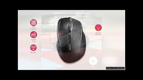 Cherry MW 3000 Wireless Mouse 2.4 GHz w/Nano USB Receiver Black (UW7691) Review