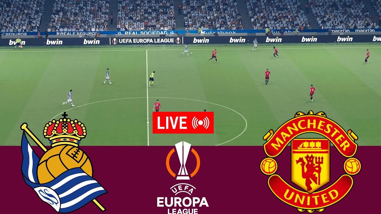 HERE’S!!* WAY TO WATCH MANCHESTER UNITED Vs REAL SOCIEDAD LIVE STREAMS FREE ON TV CHANNEL