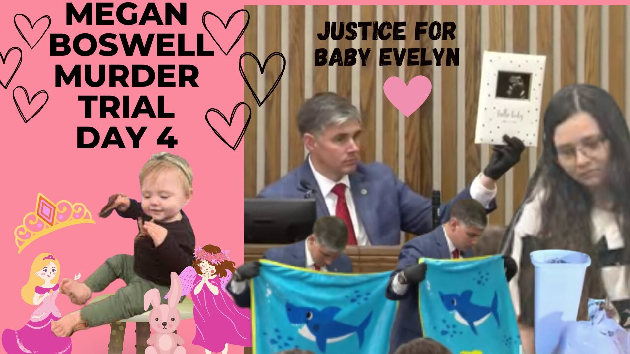 Day 4 FULL-- **INTERROGATION** Megan Boswell Murder Trial ***Justice For Baby Baby Evelyn***