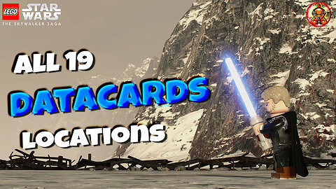 How to find All 19 Datacards Locations. Lego Starwars Skywalker Sage