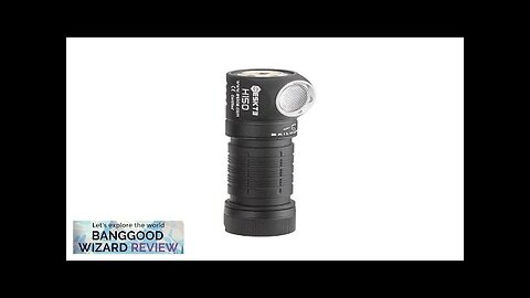 SKILHUNT H150 Black 650LM EDC LED Flashlight AA 14500 Battery Mini LED Review