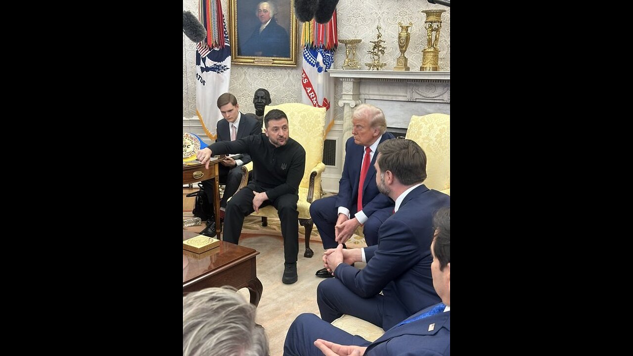 Drag Queen Zelensky, Trump and JD Vance meeting ends in massive shouting match!😁