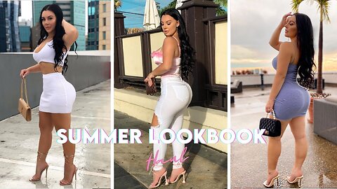 SUMMER TRY ON HAUL | VACATION FASHION OUTFITS | FASHION NOVA SUMMER LOOKBOOK