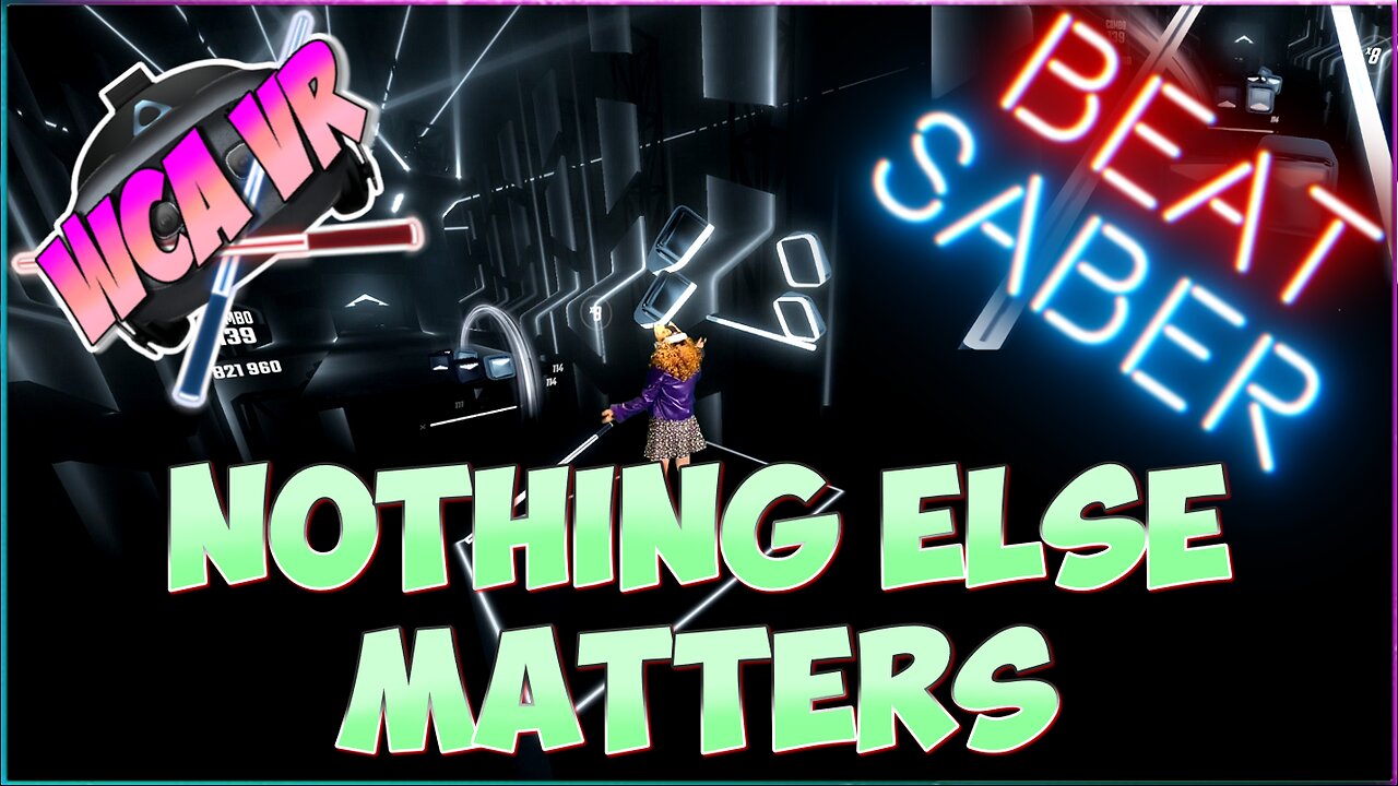 " Nothing Else Matters " by METALLICA - #mixedreality #beatsaber