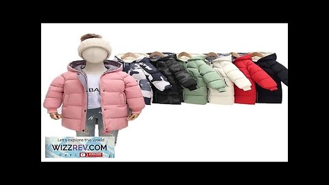 3-10 Years Girls Down Jackets Outerwear Winter Clothes Teen Boys Girls Cotton Review