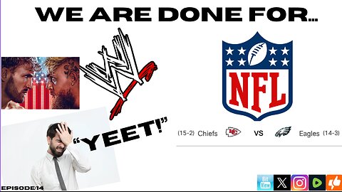 WE ARE DONE FOR...