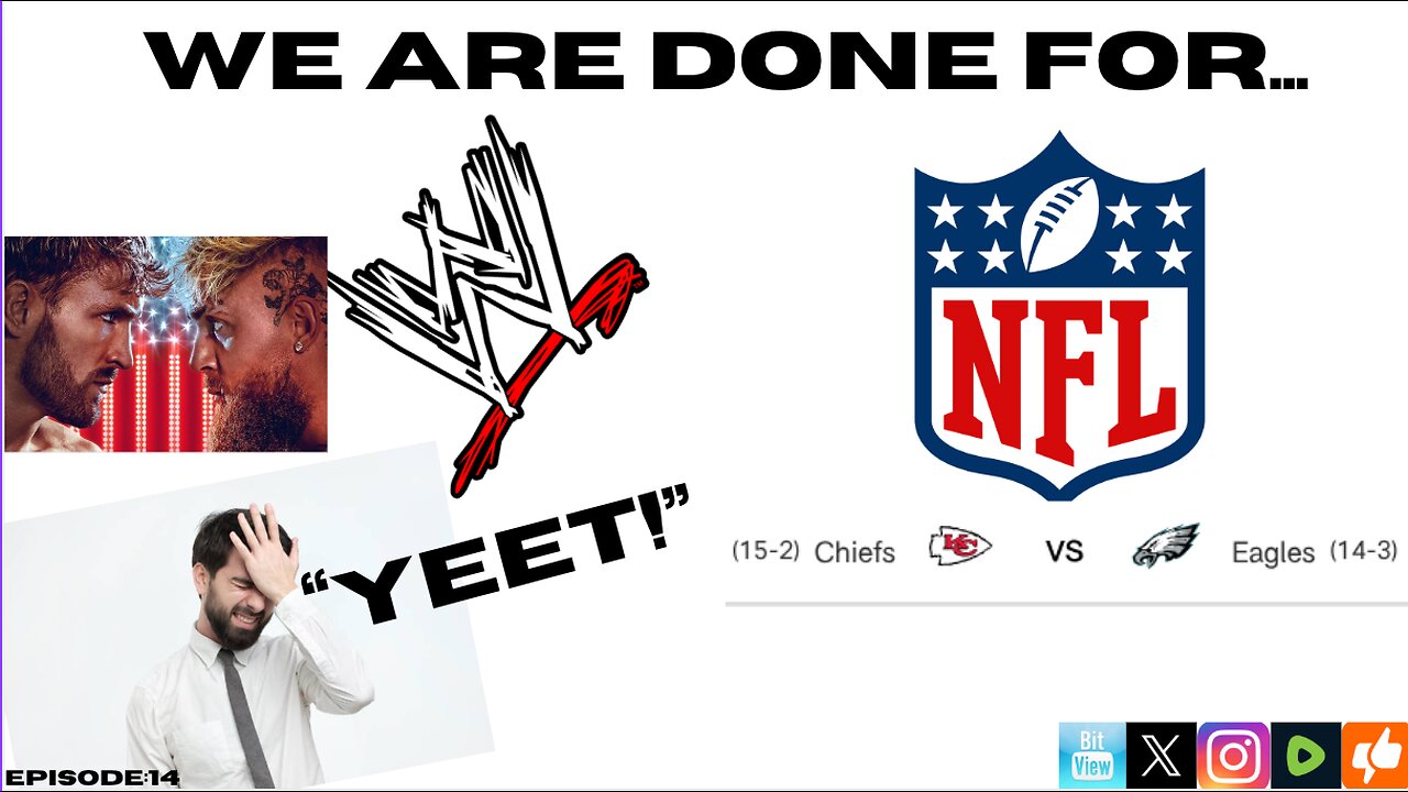 WE ARE DONE FOR...