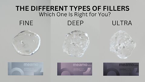 The different types of FILLERS | Jeunetique Fine, Deep и Ultra