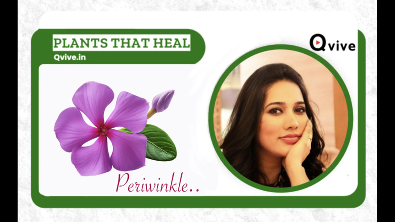 Plants That Heal – Episode 6 | Periwinkle | Pooja Francis | Medicinal Plants | Natural Healing |