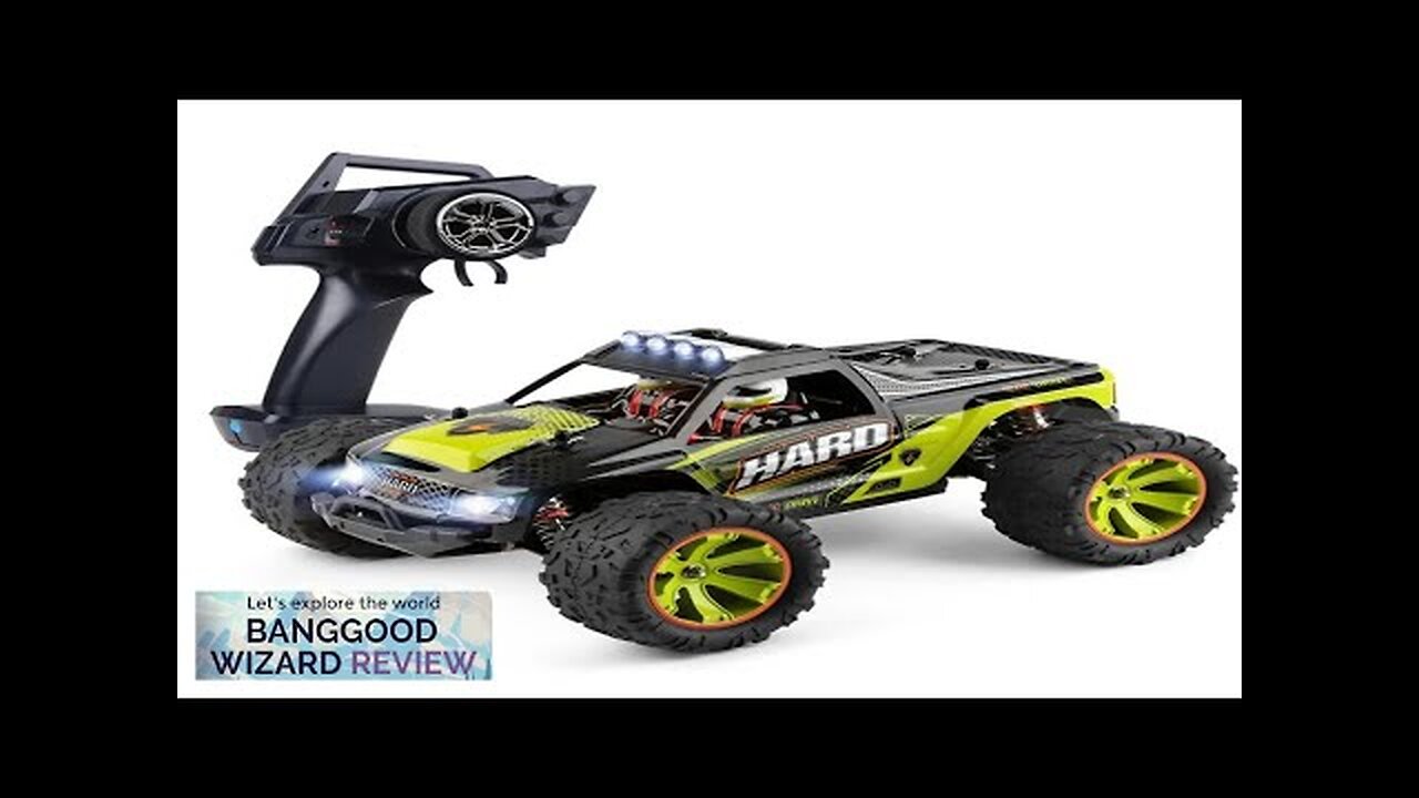 Wltoys 144002 RTR 1/14 2.4G 4WD 50km/h RC Car Vehicles Brushed LED Review