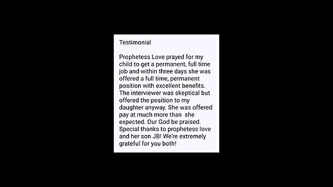 Testimony how God is absolutely good🔥🔥🔥