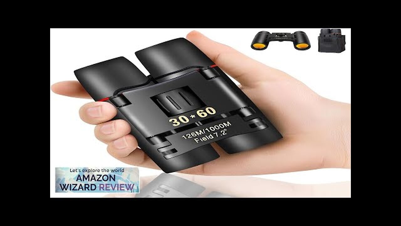 Compact Binoculars HD Mini Portable Outdoor Binoculars Pocket Lightweight Folding Review