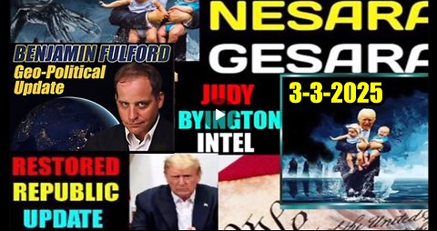 Judy Byington Update 3.3.25 - Trump Just dropped BOMBSHELL ~ This Changes EVERYTHING