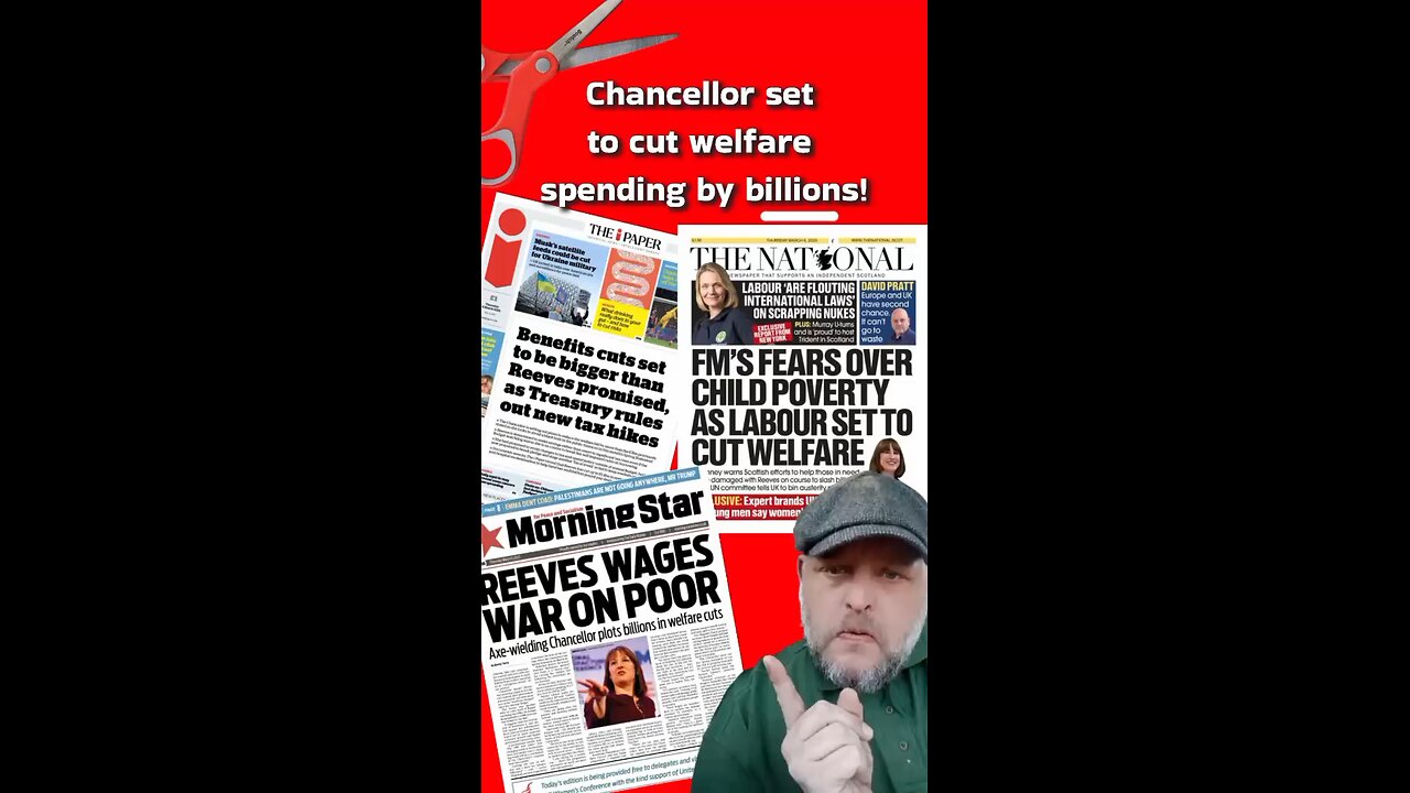 Chancellor set to cut welfare spending by billions!