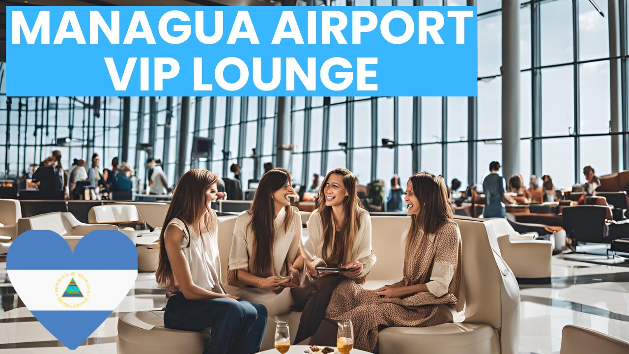 VIP Lounge at Managua Airport 🇳🇮 Nicaragua